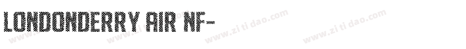Londonderry Air NF字体转换